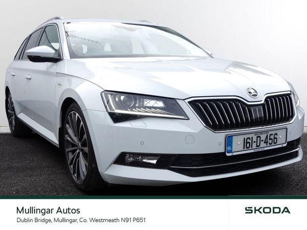 Skoda Superb Estate, Diesel, 2016, White