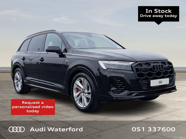 Audi Q7 SUV, Petrol Plug-in Hybrid, 2026, Black