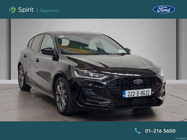 Ford Focus Hatchback, Petrol, 2022, Black