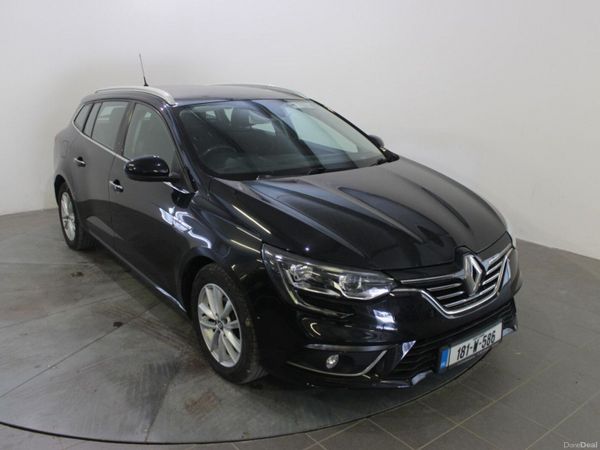 Renault Megane Estate, Diesel, 2018, Black