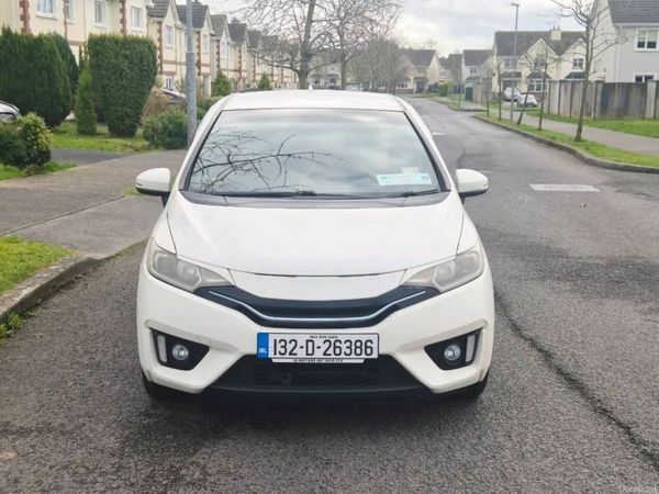 Honda Fit Hatchback, Petrol Hybrid, 2013, White