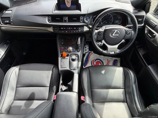 Lexus CT Hatchback, Petrol Hybrid, 2015, Black