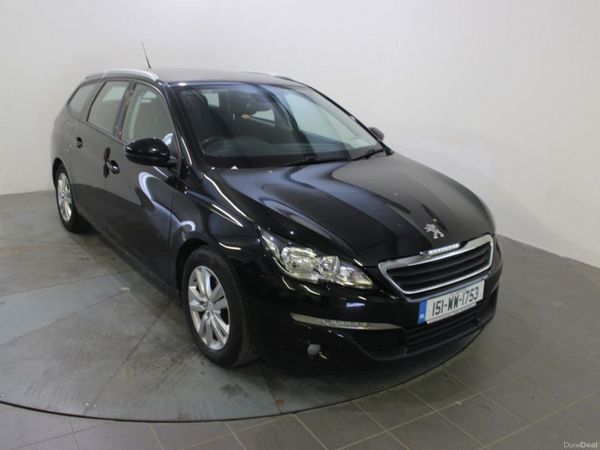 Peugeot 308 Estate, Diesel, 2015, Black