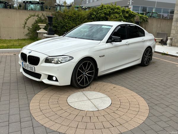 BMW 5-Series Saloon, Diesel, 2016, White