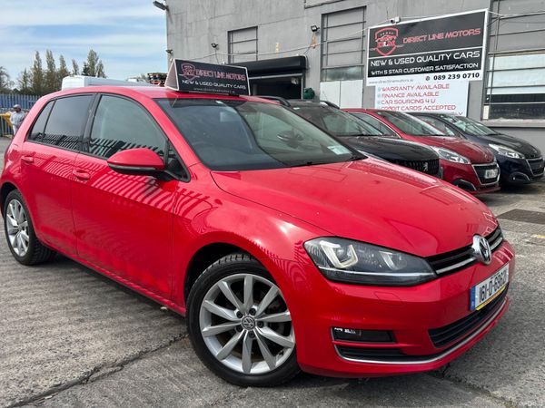 Volkswagen Golf Hatchback, Petrol, 2016, Red