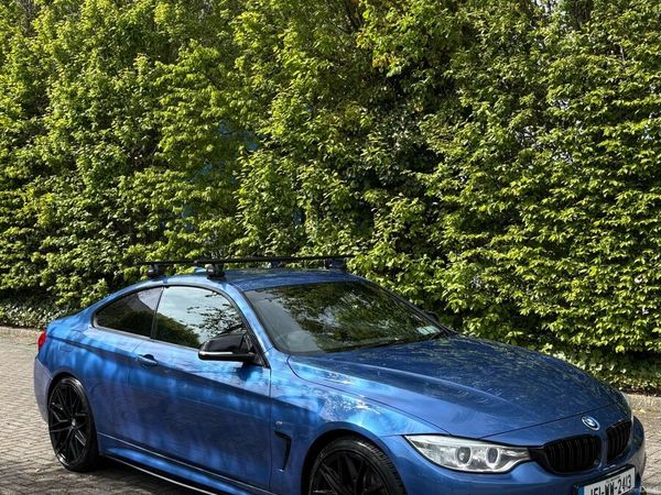 BMW 4-Series Coupe, Diesel, 2015, Blue