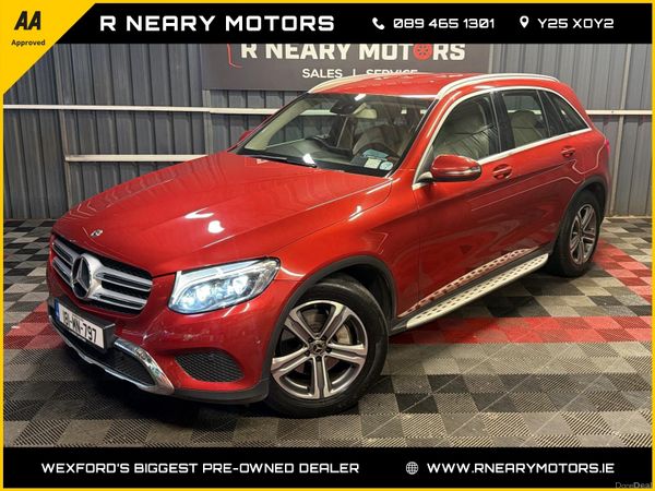 Mercedes-Benz GLC SUV, Diesel, 2018, Red