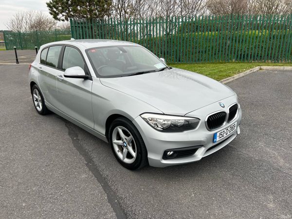 BMW 1-Series Hatchback, Diesel, 2015, Silver