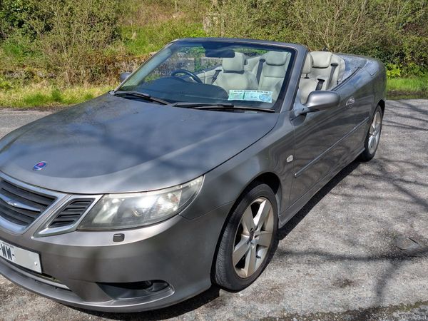 Saab 9-3 Convertible, Ethanol Petrol, 2008, Grey