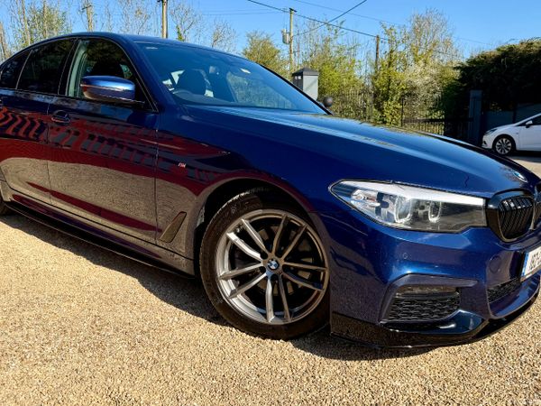 BMW 5-Series Saloon, Diesel, 2018, Blue