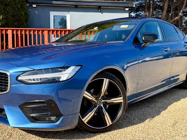 Volvo S90 Saloon, Diesel, 2020, Blue