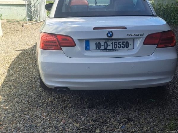 BMW 3-Series Convertible, Diesel, 2010, White