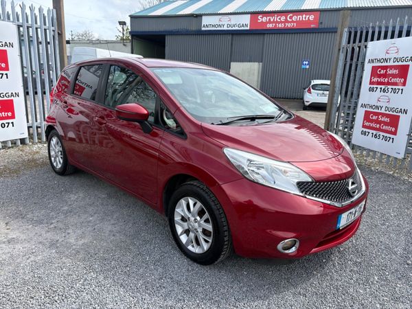 Nissan Note MPV, Petrol, 2017, Red