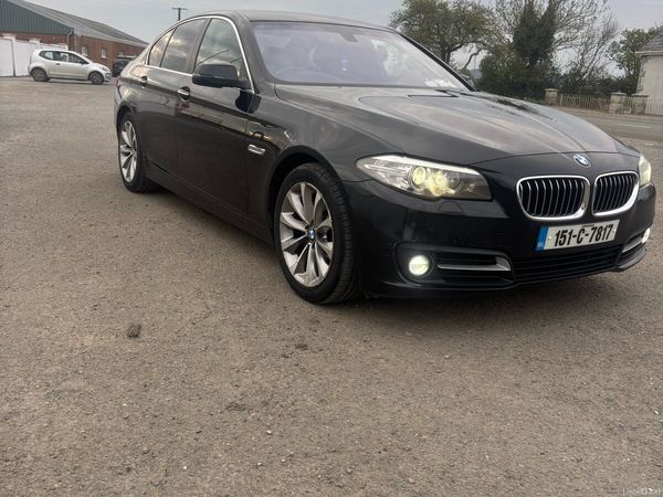BMW 5-Series Saloon, Diesel, 2015, Black
