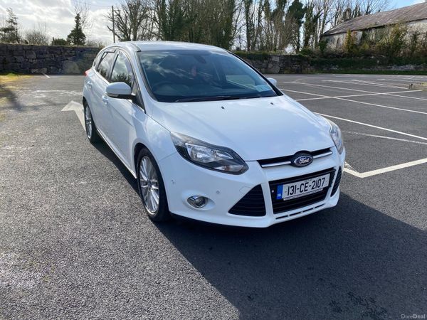 Ford Focus Hatchback, Diesel, 2013, White