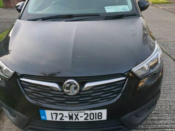 Vauxhall Crossland X Hatchback, Petrol, 2017, Black