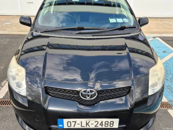 Toyota Auris Hatchback, Petrol, 2007, Black