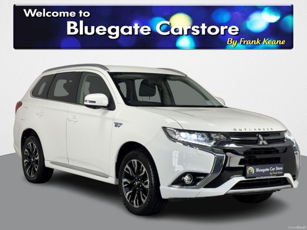 Mitsubishi Outlander Estate, Petrol Hybrid, 2018, White