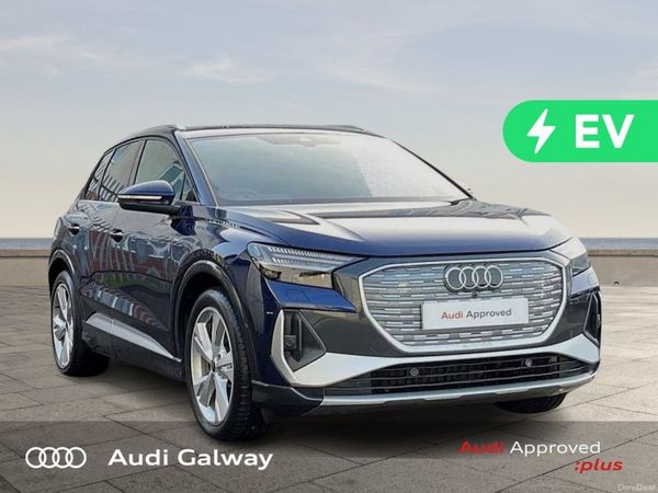 Audi Q4 e-tron SUV, Electric, 2025, Blue