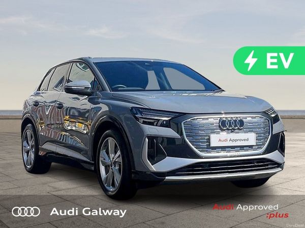 Audi Q4 e-tron SUV, Electric, 2024, Grey