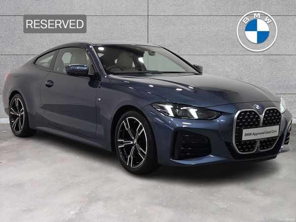 BMW 4-Series Coupe, Petrol, 2025, Blue
