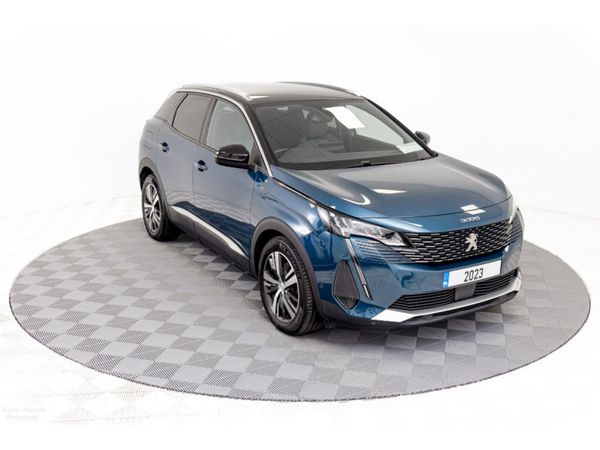 Peugeot 3008 SUV, Petrol Plug-in Hybrid, 2023, Blue