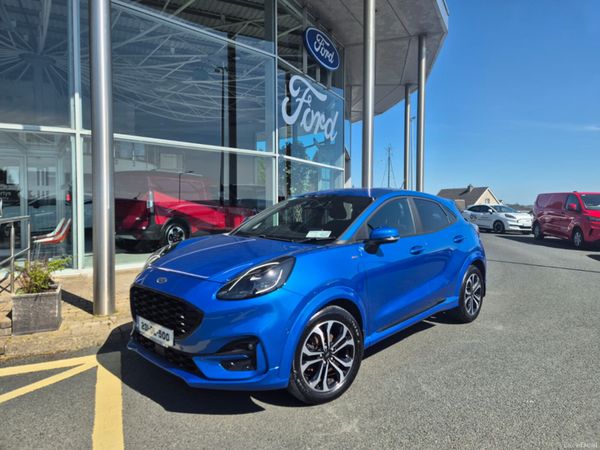 Ford Puma MPV, Petrol Hybrid, 2023, Blue