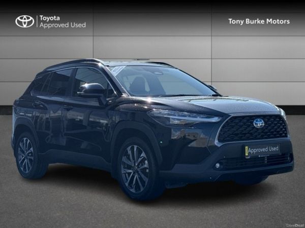 Toyota Corolla Cross SUV, Petrol Hybrid, 2024, Black