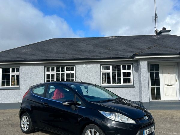 Ford Fiesta Hatchback, Petrol, 2010, Black