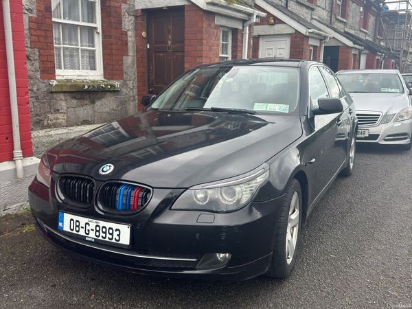 BMW 5-Series Saloon, Diesel, 2008, Black