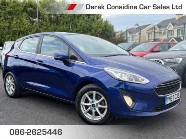 Ford Fiesta Hatchback, Petrol, 2017, Blue