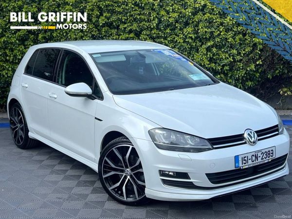Volkswagen Golf Hatchback, Petrol, 2015, White