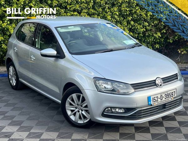 Volkswagen Polo Hatchback, Petrol, 2015, Silver