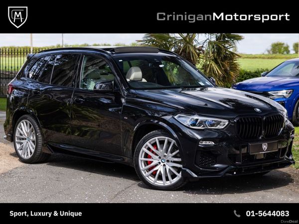 BMW X5 Estate, Petrol Plug-in Hybrid, 2021, Black