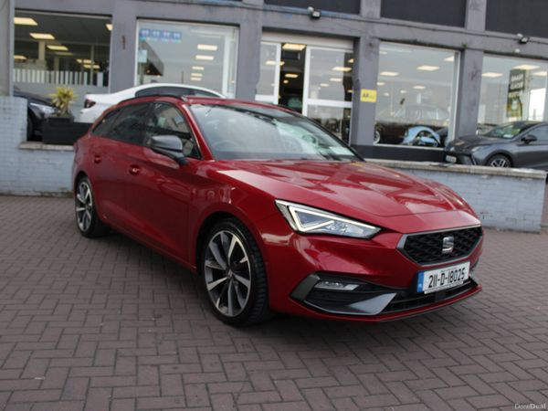 SEAT Leon Estate, Petrol, 2021, Red