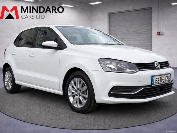 Volkswagen Polo Hatchback, Petrol, 2015, White