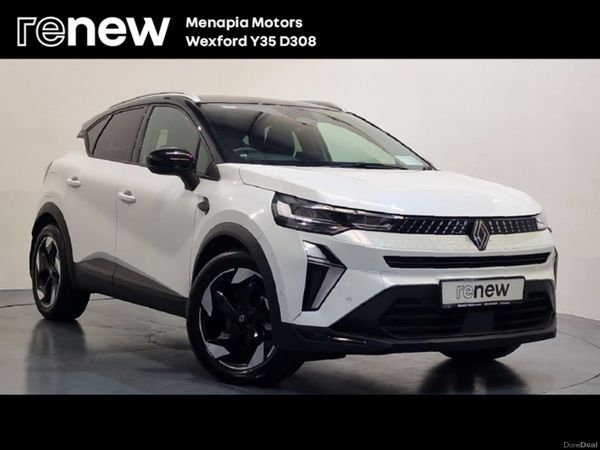 Renault Captur Hatchback, Petrol Hybrid, 2024, White