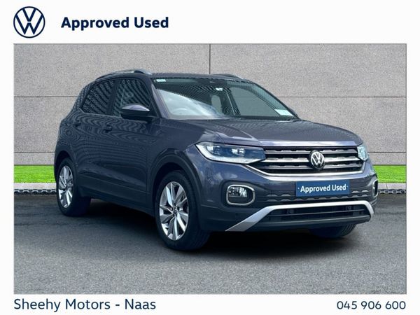 Volkswagen T-Cross SUV, Petrol, 2023, Grey