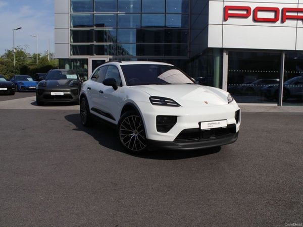 Porsche Macan SUV, Electric, 2026, White