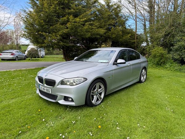 BMW 5-Series Saloon, Diesel, 2014, Silver