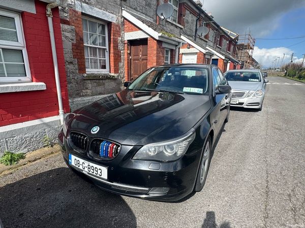 BMW 5-Series Saloon, Diesel, 2008, Black