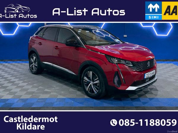 Peugeot 3008 SUV, Diesel, 2023, Red