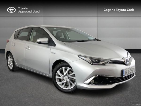 Toyota Auris Hatchback, Petrol Hybrid, 2018, Silver