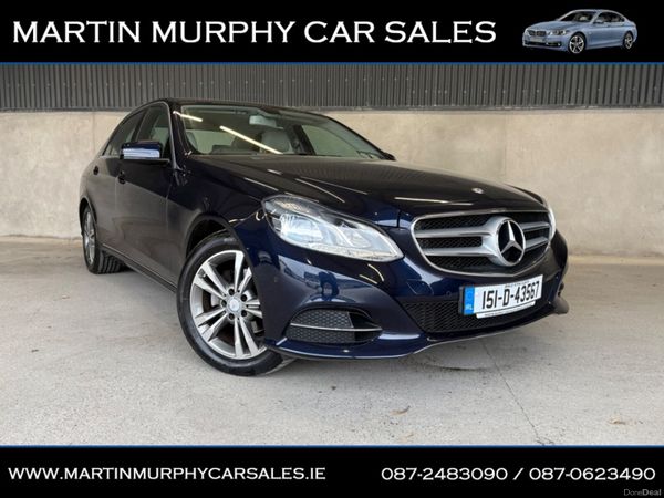 Mercedes-Benz E-Class Saloon, Diesel, 2015, Blue