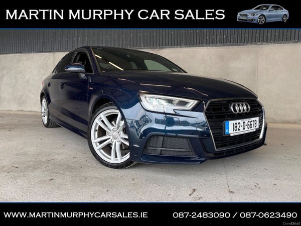 Audi A3 Saloon, Diesel, 2018, Blue