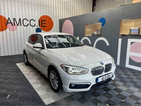 BMW 1-Series Hatchback, Diesel, 2016, White