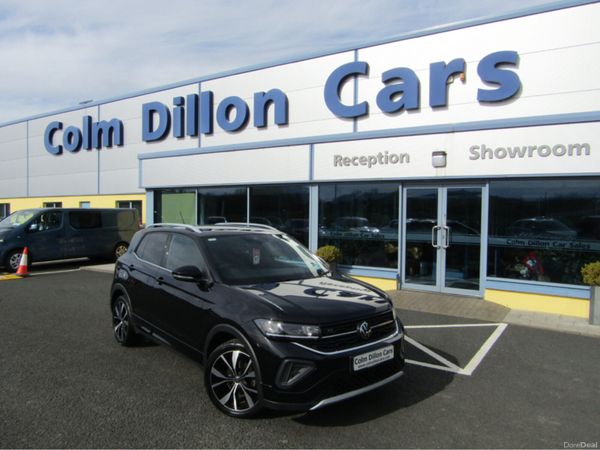Volkswagen T-Cross SUV, Petrol, 2024, Black