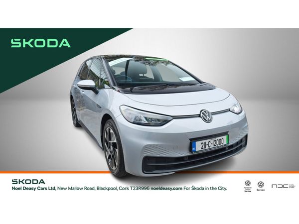 Volkswagen ID.3 Hatchback, Electric, 2021, Silver