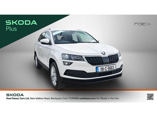 Skoda Karoq SUV, Petrol, 2019, White