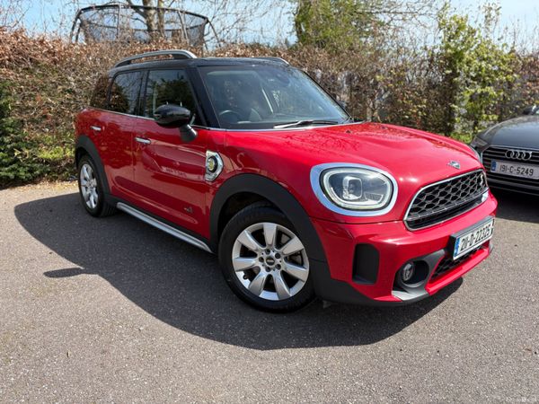 Mini Cooper Hatchback, Petrol Plug-in Hybrid, 2021, Red